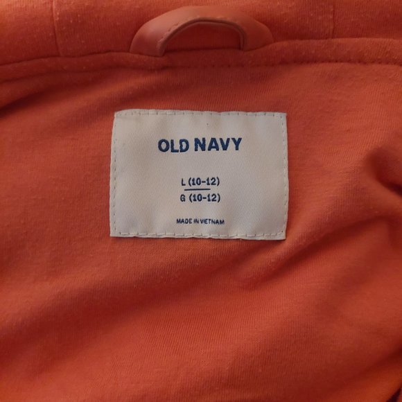 Old Navy Girl's size Large (10 - 12) pink raincoat - Picture 3 of 4